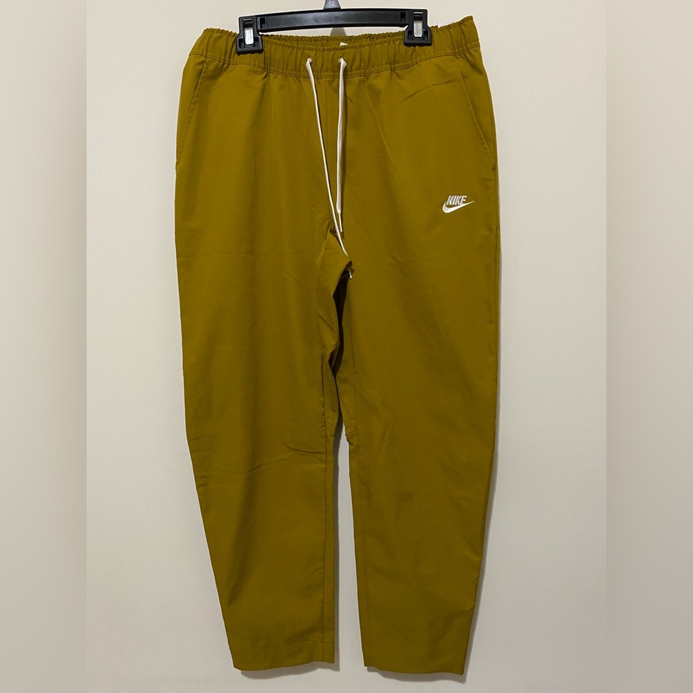 Nike Club Woven Tapered Leg High Rise Pants